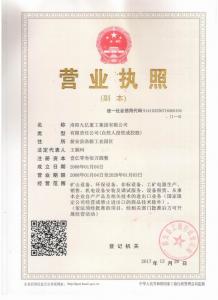 九億集團營(yíng)業(yè)執照